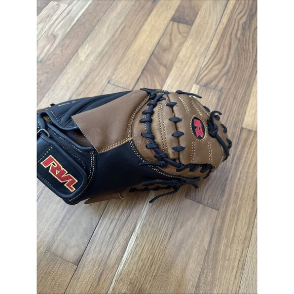 The RVL Professional Series CX3000SBT catcher's Mitt Black - Picture 2 of 11
